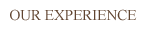 our experience