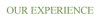 our experience